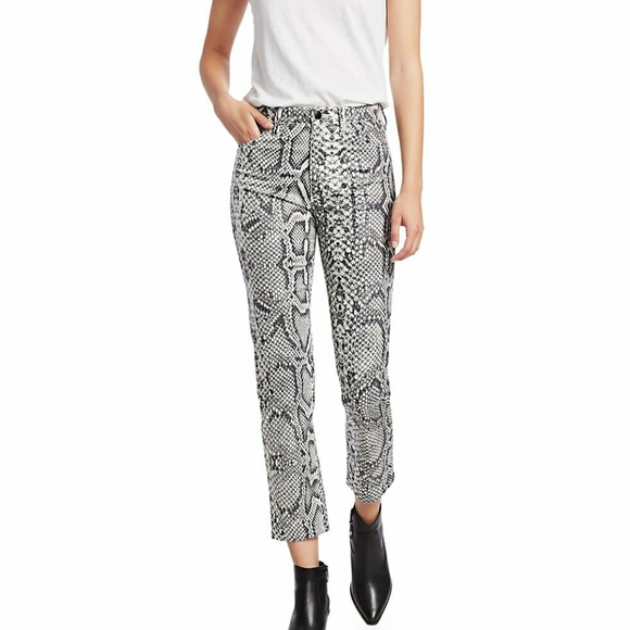 Joe's Jeans Pants - JOE'S | scaled python cigarette high rise pant